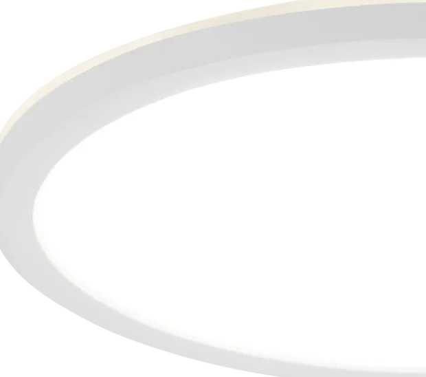 Slim LED plafond taklampe IP44 29cm hvit