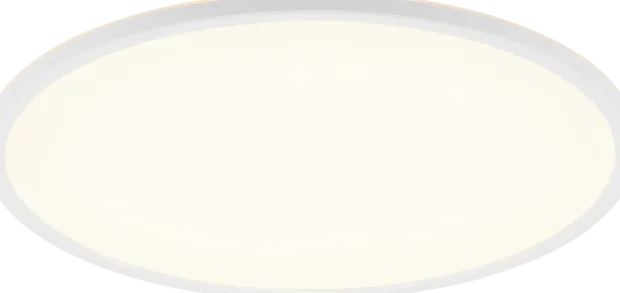 Slim LED plafond taklampe IP44 42cm hvit