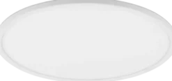 Slim LED plafond taklampe IP44 42cm hvit