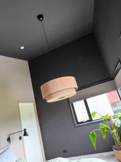 Smilla taklampe 60cm beige