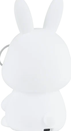 Soft Kanin LED oppladbar bordlampe 16cm hvit