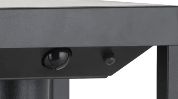 Solar Bluebell oppladbar utelampe lykt IP44 sort