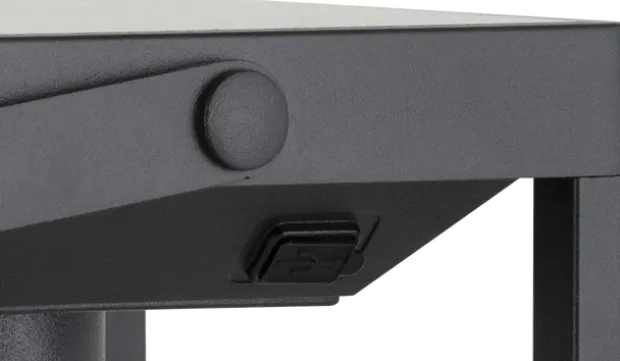 Solar Bluebell oppladbar utelampe lykt IP44 sort