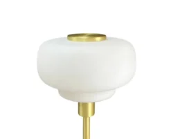 Soria bordlampe 34cm messing