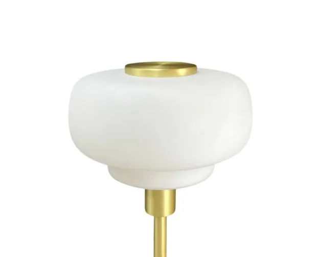 Soria bordlampe 34cm messing