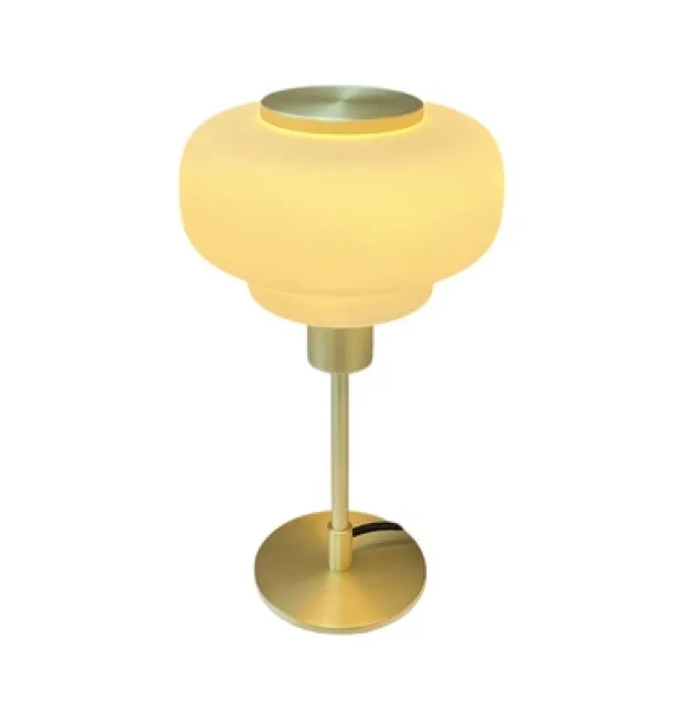 Soria bordlampe 34cm messing
