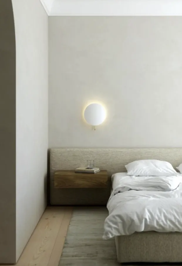 Spargo vegglampe 39cm hvit
