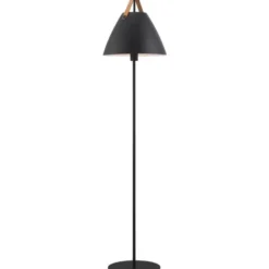 Strap gulvlampe 153cm sort