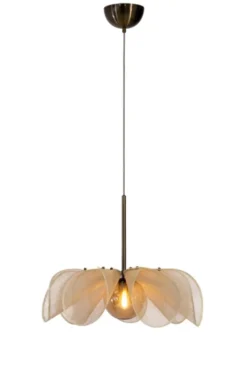Styrka taklampe 63cm natur
