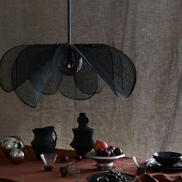 Styrka taklampe 75cm sort