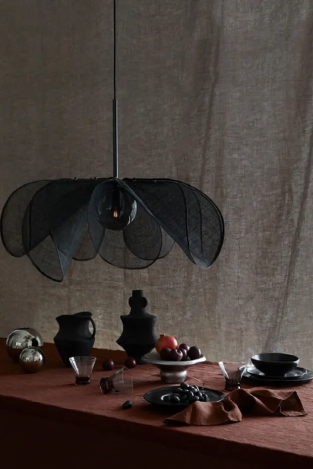Styrka taklampe 75cm sort