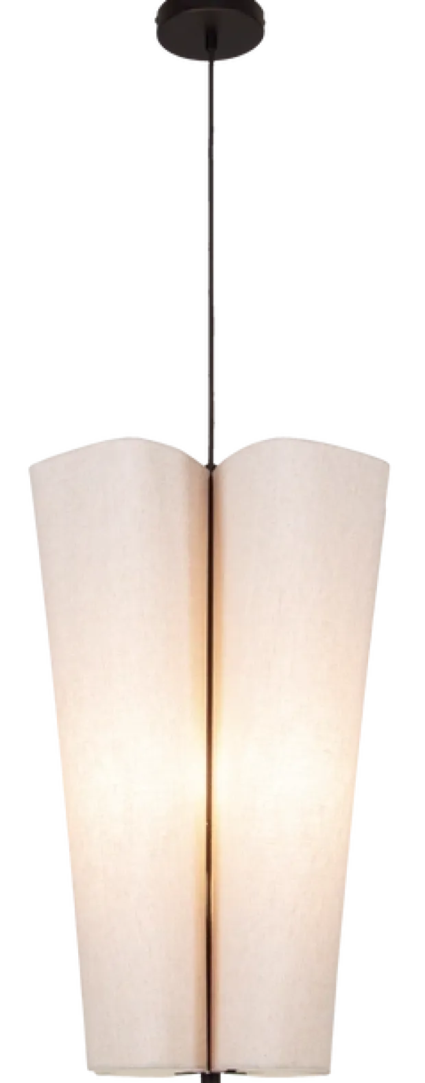 Sval taklampe 40cm beige