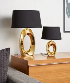 Taba bordlampe 52cm gull