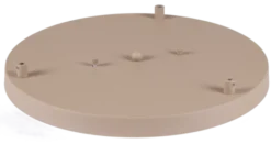 Takplate for pendler 35cm beige