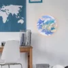 Terra LED plafond taklampe 37cm blå