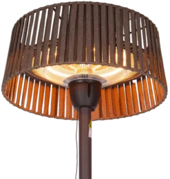 Terrassevarmer Oslo gulv IP44 202cm 1500W brun