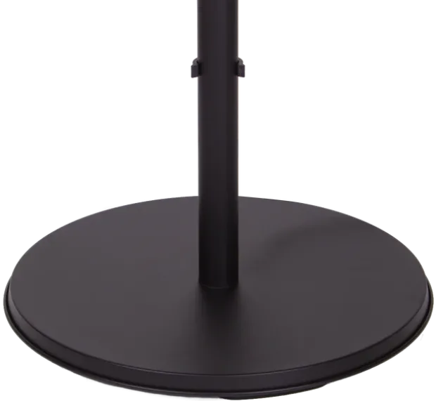 Terrassevarmer Oslo gulv IP44 teleskop 1500W sort