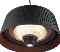 Terrassevarmer Oslo takmodell IP24 1800W 60cm sort