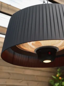 Terrassevarmer Oslo takmodell IP24 1800W 60cm sort