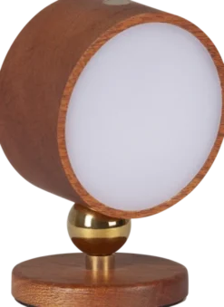 Thea Magnet LED oppladbar vegglampe 7cm brun