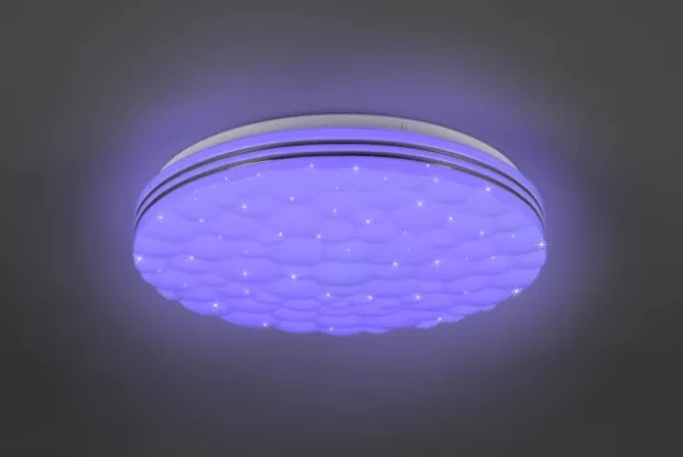 Tiger LED plafond taklampe 38cm RGB hvit