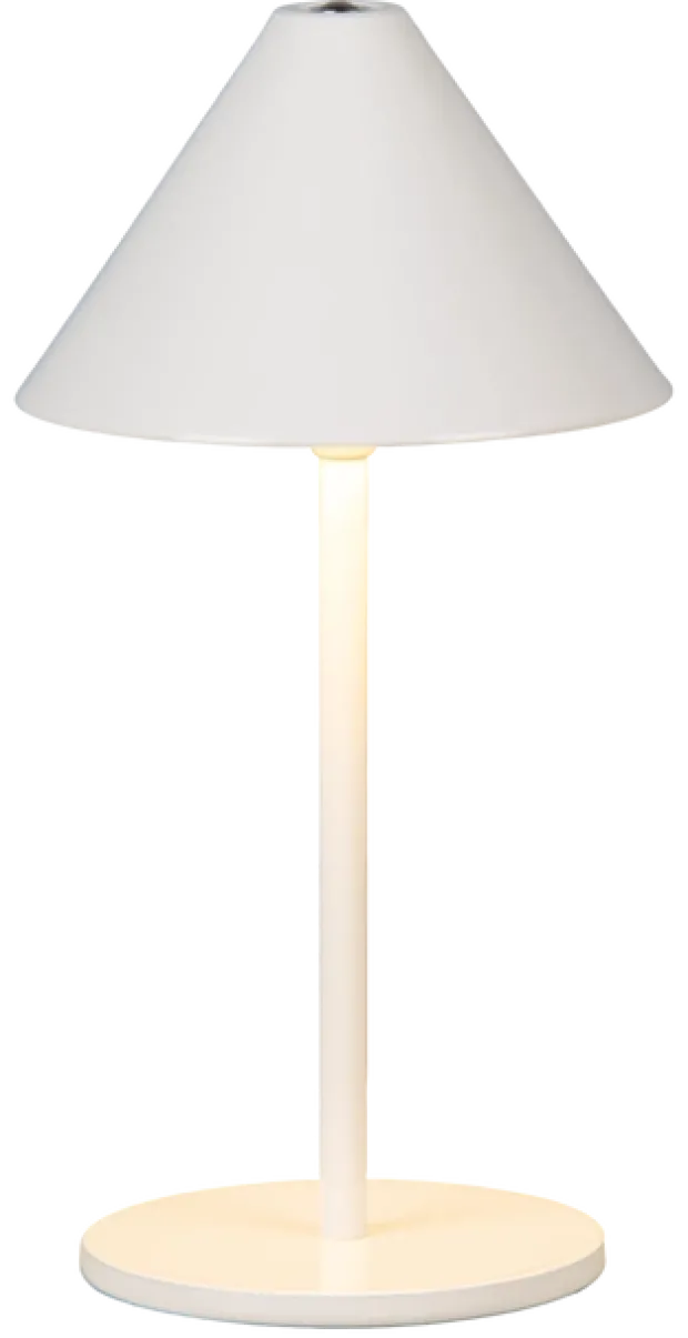 Tira LED oppladbar bordlampe 20cm beige