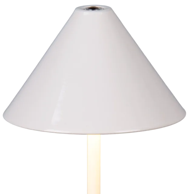 Tira LED oppladbar bordlampe 20cm beige