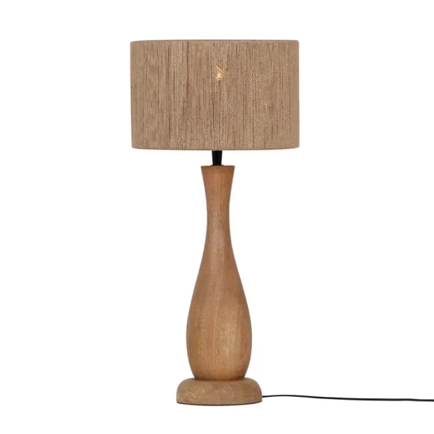Toba bordlampe 54cm natur