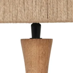 Toba bordlampe 54cm natur