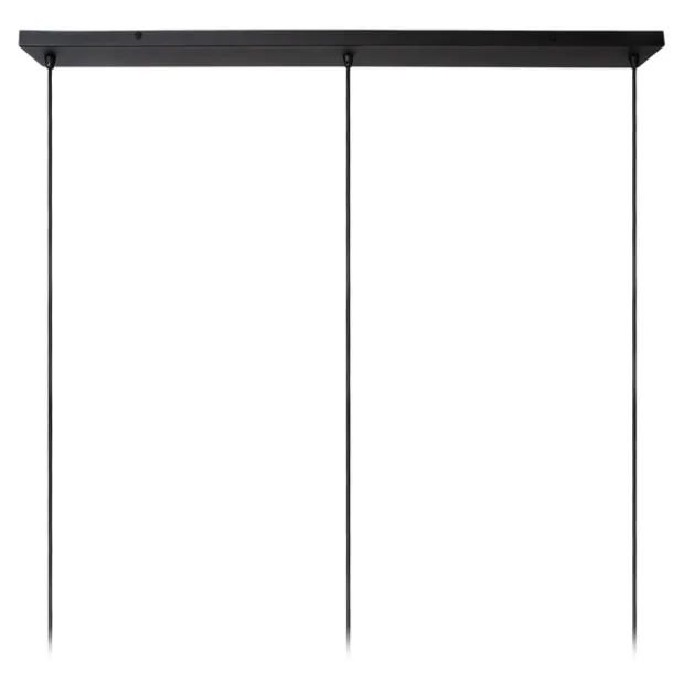 Tribute taklampe rekke 3lys 120cm beige