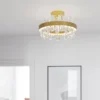 Triumph LED plafond taklampe 50cm messing/klar