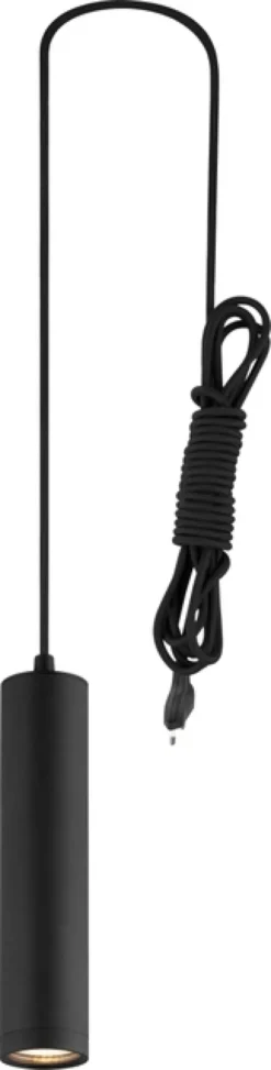Tubble pendel 6cm sort