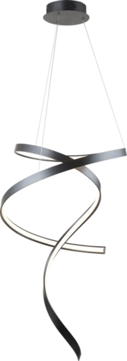 Twister Tall LED taklampe 60cm sort