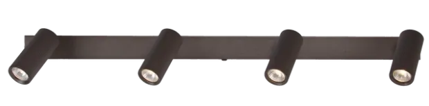 Tyr skinne 4lys 100cm coffee