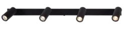 Tyr skinne 4lys 100cm sort