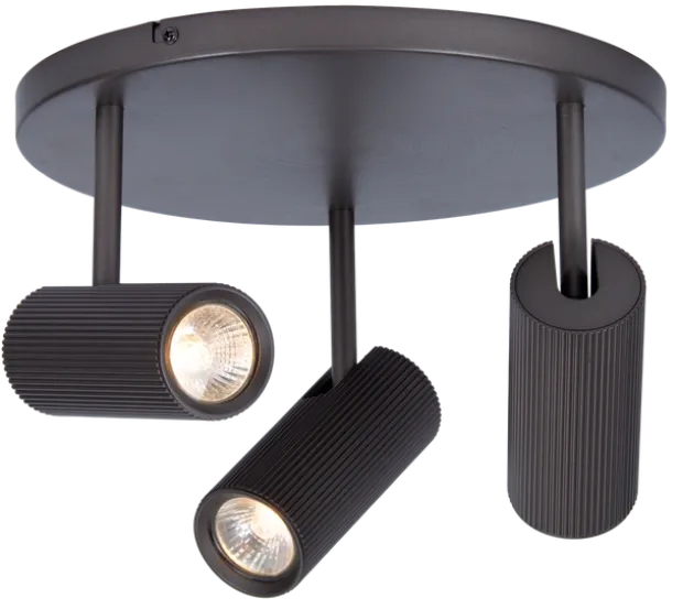 Tyr takspot 3lys 30cm coffee