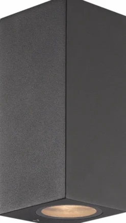 Ume utelampe vegg IP65 16,5cm mørk grå
