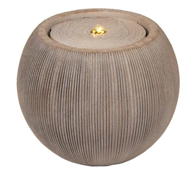 Vannfontene Stone IP44 37cm lys brun