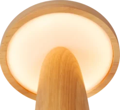 Vara LED oppladbar bordlampe 26cm natur