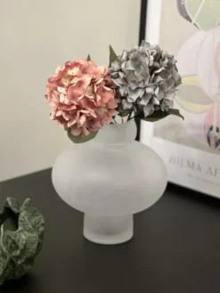 Vase Frost 26cm hvit