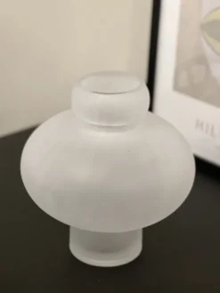 Vase Frost 26cm hvit