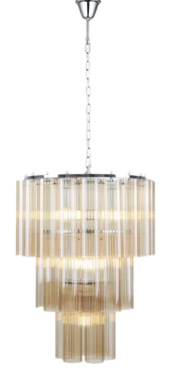 Venice lysekrone 50cm champagne