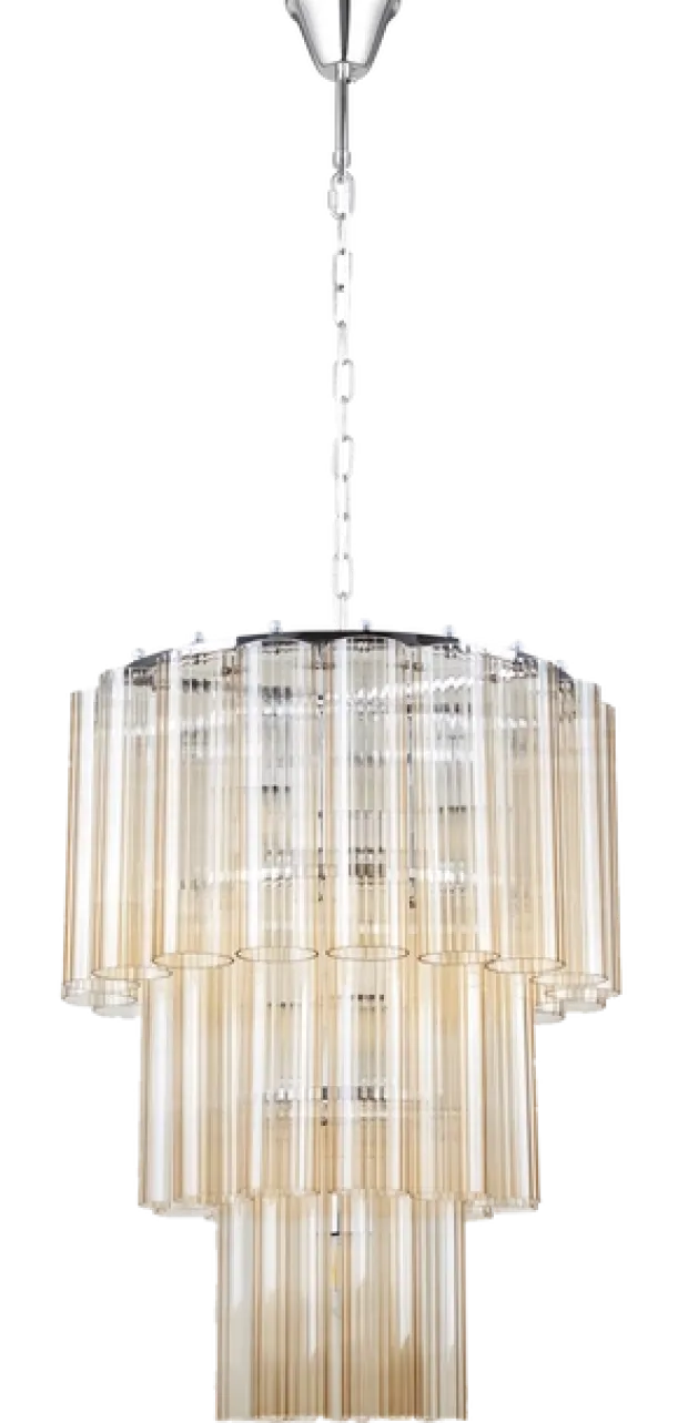Venice lysekrone 50cm champagne
