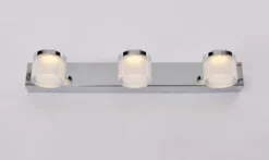 Vilmer LED vegg baderomslampe IP21 48cm krom