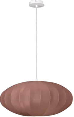 Wolf taklampe 55cm brun