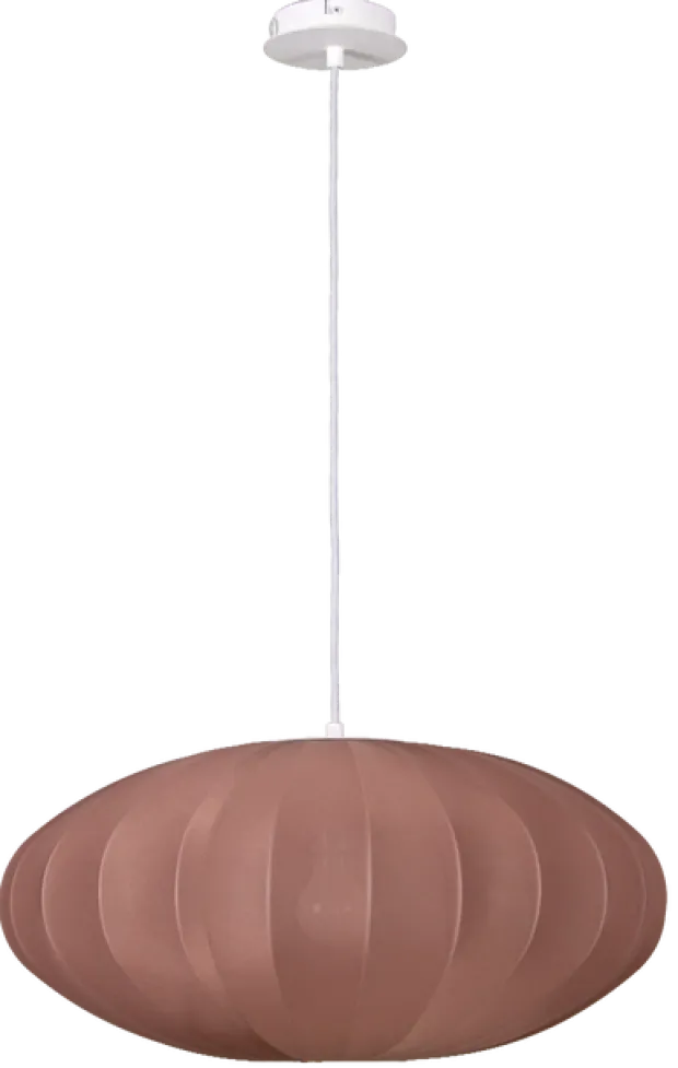 Wolf taklampe 55cm brun