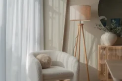 Woodstock gulvlampe 150cm natur