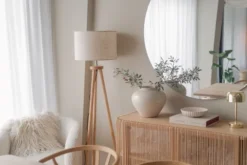 Woodstock gulvlampe 150cm natur