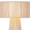 Ylva bordlampe 43cm beige