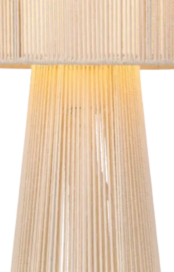 Ylva bordlampe 43cm beige